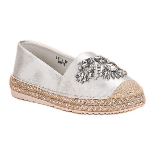 Białe Espadryle Z Ozdobami r.39 na Arena.pl