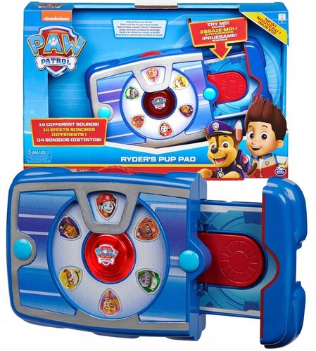 PSI PATROL RYDER PAD TABLET RYDERA Z DŹWIĘKAMI na Arena.pl