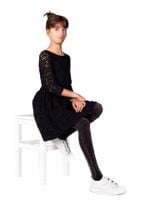 Rajstopy dziecięce mikrofibra czarne 60 DEN 104-110 YOCLUB