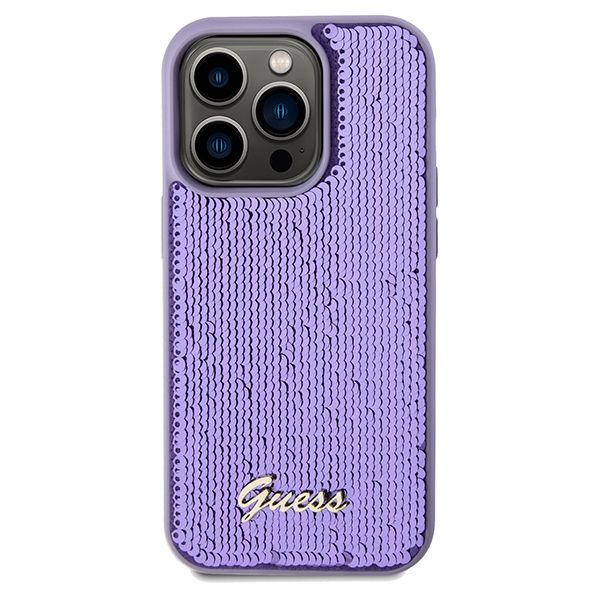 Etui Guess do iPhone 14 Pro Max, Fioletowy zdjęcie 3