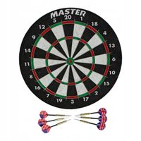 Tarcza do Darta Sizalowa Profesjonalna 45 cm Lotki Rzutki MASTER
