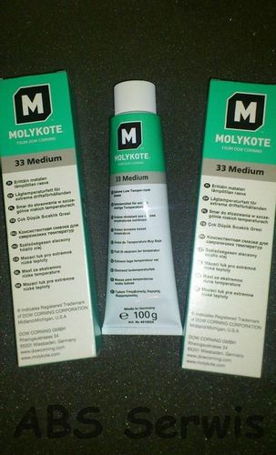 Molykote 33 medium smar silikonowy 100g na Arena.pl