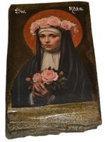Ikona Święta Róża patronka ogrodników