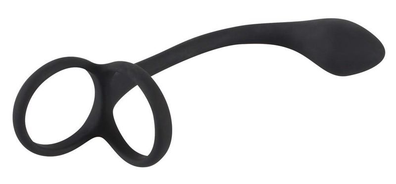 Black Velvets Cock + Ball Ring zdjęcie 3