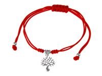 BRANSOLETKA CELEBRYTKA BAWEŁNA DRZEWO ŻYCIA TREE