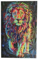 Obraz diamentowy LEW malowanie diamentami 40 x 60 cm dekoracja diamentowa