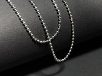 Męski łańcuszek "diamentowy" 55 cm(C22/MEN/47/1AG)