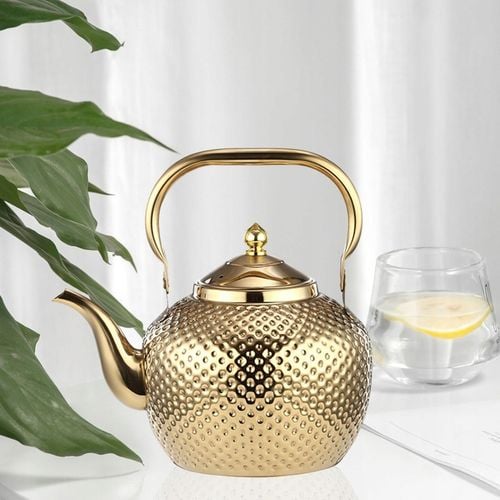 Czajniczek ze stali nierdzewnej Anti Scald Uchwyt z wyjmowanym zaparzaczem na Arena.pl