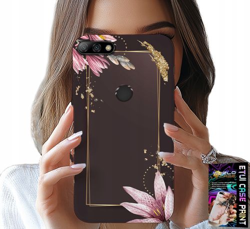 ETUI DO HUAWEI Y7 2018 - KWIECISTE ELEGANCKIE WZORY OBUDOWA na Arena.pl