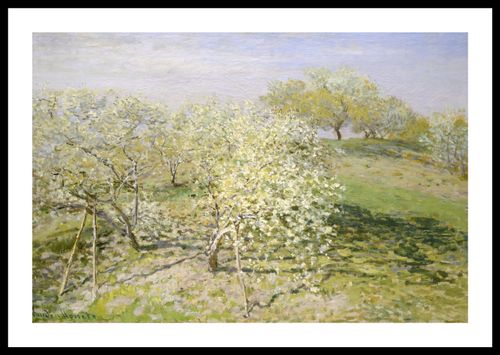 Plakat 60x40cm Spring, Monet Vintage do Salonu na Arena.pl