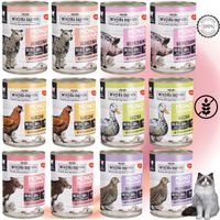 karma dla kota monobiałkowa przepiórka i mix smaków 400 g wiejska zagroda