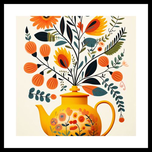 Plakat 30x30cm Bujna Herbata na Arena.pl