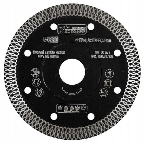 TARCZA DIAMENTOWA RICHMANN C4852 180X22,2MM na Arena.pl