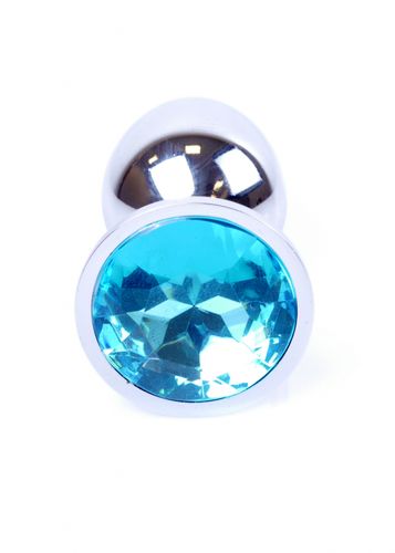 plug jewellery silver plug  light blue na Arena.pl