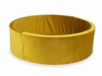 Suchy basen 130x40 Velvet zloty bez piłeczek