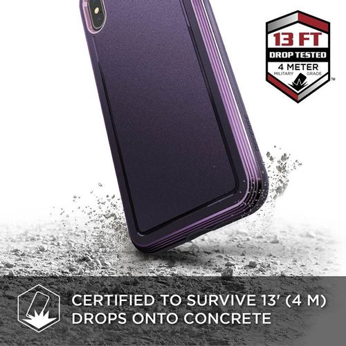Pancerne etui do iPhone Xs Max (Drop test 4m) (Purple) na Arena.pl