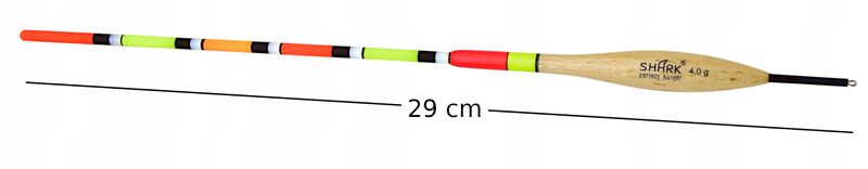 Spławik Przelotowy z BALSY SHARK Perfekt Hunter 4,0 g / 29 cm zdjęcie 2