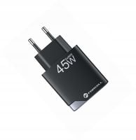 Szybka ładowarka GAN 45W 2 porty kostka do Motorola Moto G34 5G