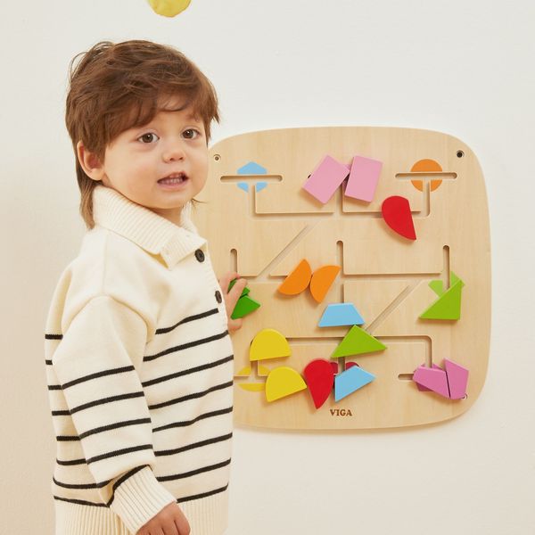 VIGA Panel Aktywności Ścienny 16 Ruchomych Elementów zdjęcie 2