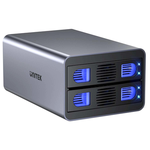 Unitek Obudowa RAID do dysku SATA 2.5''/3.5'' 4 tryby 40TB USB C 10Gb/s na Arena.pl