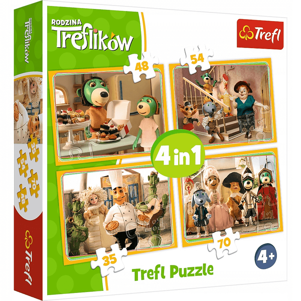 Puzzle 4 w 1. Przygotowania do balu zdjęcie 1