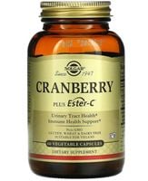 SOLGAR Cranberry - Żurawina + Ester C (60 kaps.)