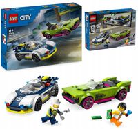 LEGO City 60415 Pościg radiowozu za muscle carem Prezent