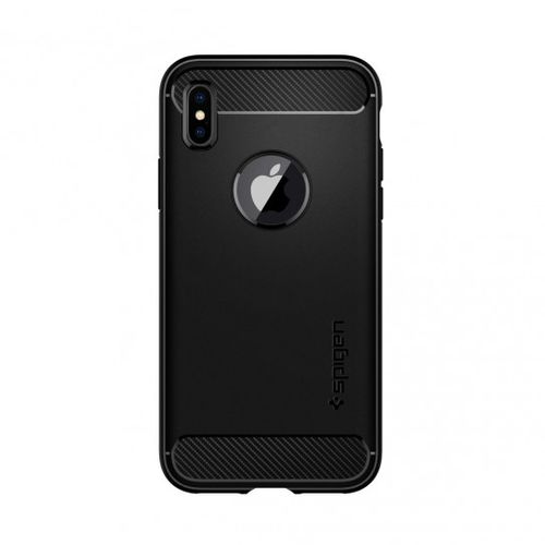 Spigen Rugged Armor do iPhone X (czarny) na Arena.pl