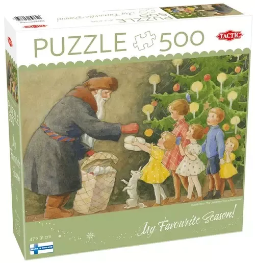 Puzzle 500 The Christmas Tree is Decorated zdjęcie 1
