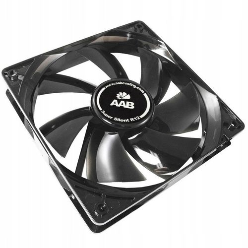 AAB SUPER SILENT R 12 CM CICHY FAN WENTYLATOR WIATRAK OBUDOWA PC 120mm 9dB na Arena.pl