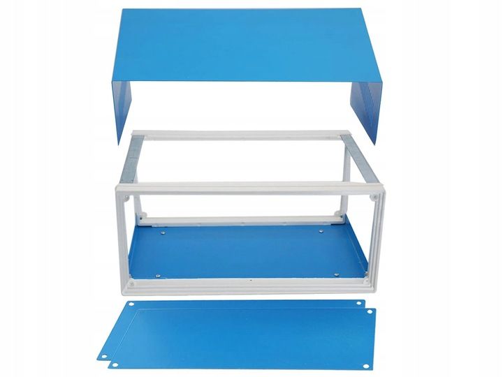 Metalowa obudowa do przyrządów 180 x 130 x 110 mm zdjęcie 3
