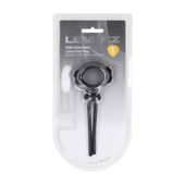 Detachable Wide Adjustable Silicone Lasso Cockring - 5Mm - Black