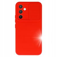 Etui z klapką niktrade do Samsung Galaxy A54 czerwony