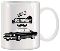 KUBEK Z NADRUKIEM ŚMIESZNY PREZENT DZIEŃ DZIADKA URODZINY IMIENINY DZIADEK