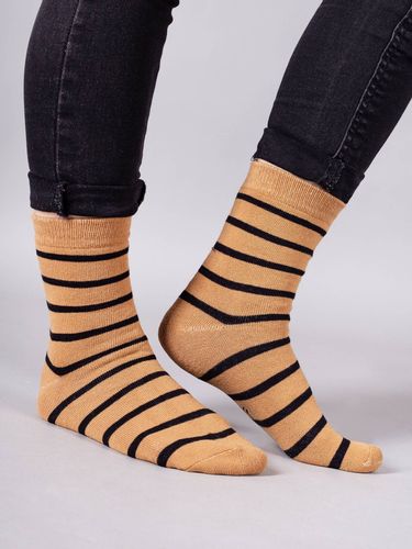 Skarpety chłopięce frotte w paski 3PAK 27-30 YOCLUB na Arena.pl