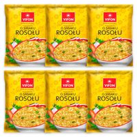 Vifon Zupa błyskawiczna o smaku rosołu 65 g x 6 sztuk