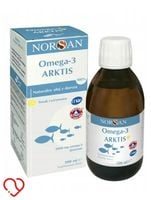 NORSAN Omega-3 ARKTIS Naturalny tran z dorsza arktycznego Płyn 200 ml