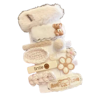 Komplet spinek, wsuwek do włosów Dziewczęcy Beż typ XIX