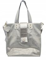 Laura Biaggi - torebka shopper stare złoto breloczek serce i chwost M241