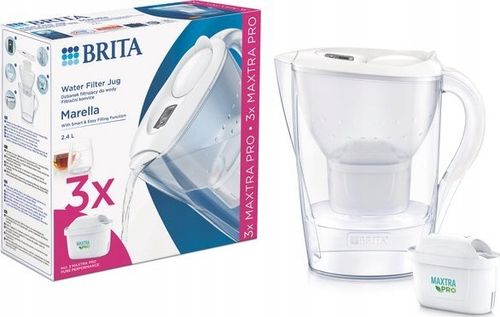 Brita Brita Marella + 3 filtry MAXTRA PRO Pure Performance biały na Arena.pl
