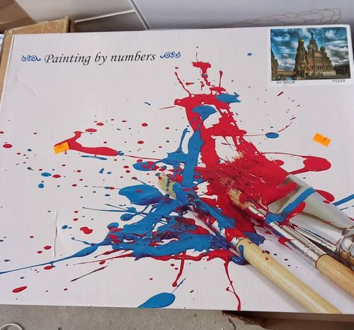 OBRAZ DO MALOWANIA PO NUMERACH Petersburg Cerkiew na Arena.pl