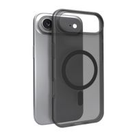 Etui silikonowe na iPhone 17 Air Daylight Magsafe - półprzezroczyste czarne