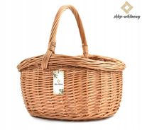 Polski Kosz na zakupy koszyk na grzyby PREZENT