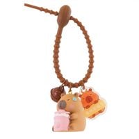 brelok do kluczy kapibara 3,6 x 2,7 cm ze słoiczkiem, przywieszką