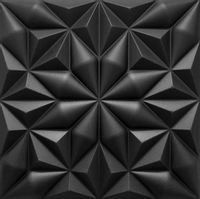 Panele ścienne , Piankowe Kasetony Sufitowe 3D ONYX CZARNY