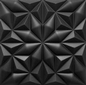 Panele ścienne , Piankowe Kasetony Sufitowe 3D ONYX CZARNY