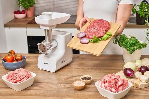 MASZYNKA DO MIELENIA MIĘSA ZELMER ZMM3512B SZATKOWNICA BIAŁA 1500W na Arena.pl