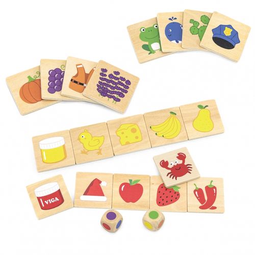 VIGA Gra Edukacyjna Drewniana Ukladanka Sortuj na Arena.pl