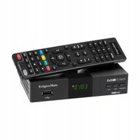 Tuner DVB-T2 H.265 HEVC Kruger&Matz HDMI SCART PVR EPG USB dekoder