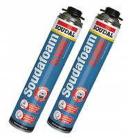 Piana Montażowa Niskoprężna Soudal Soudafoam Classic 750 ml Najlepsza 2 Szt